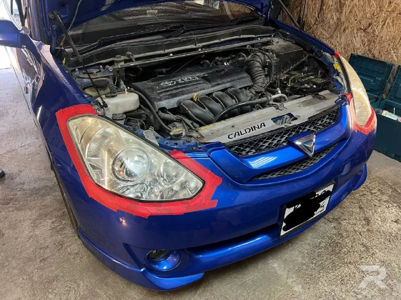 Toyota Caldina — процесс, фото 3