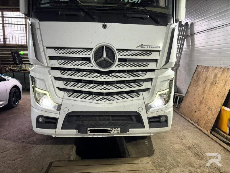 Mercedes-Benz Actros — процесс, фото 6