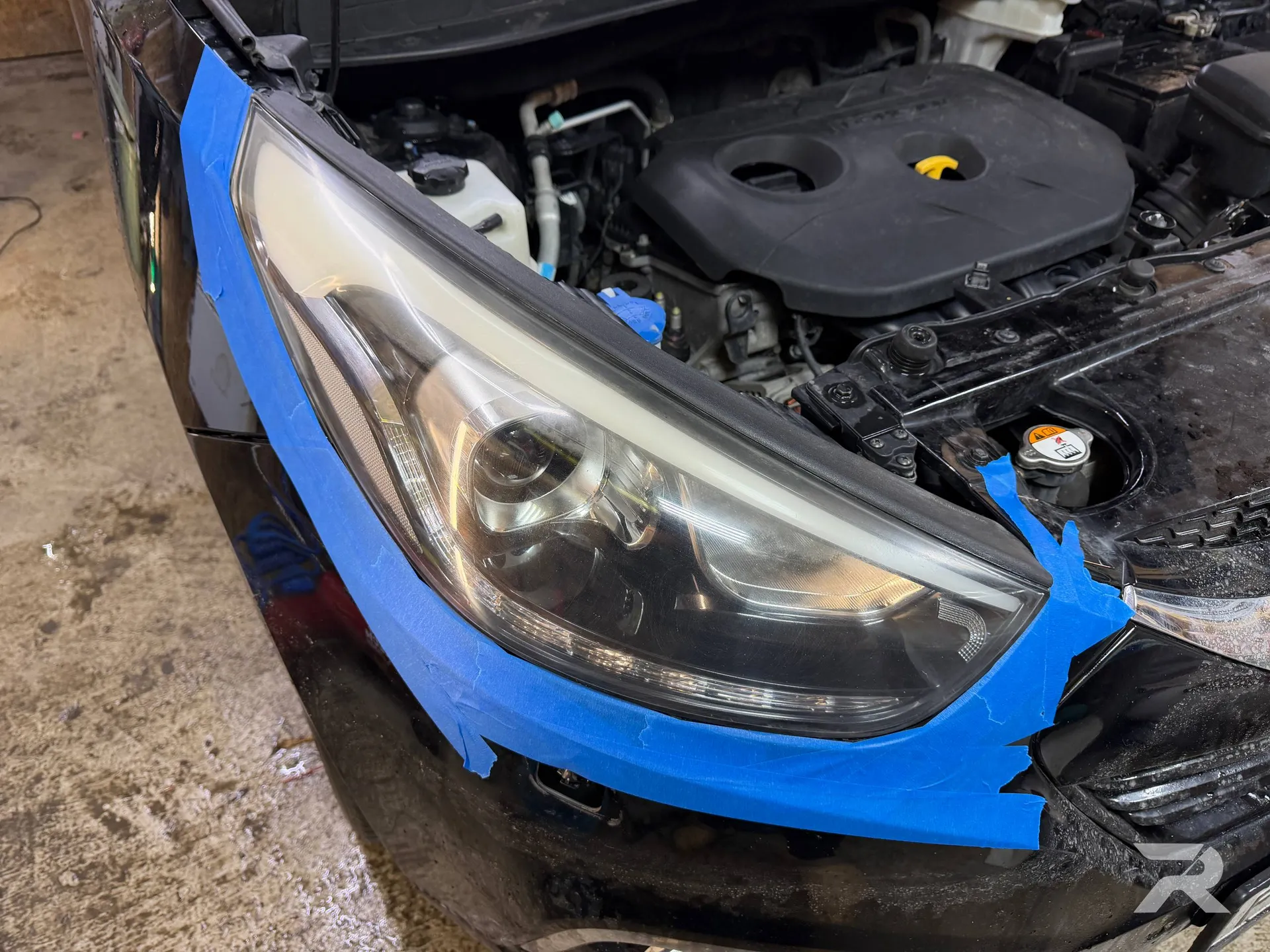 Hyundai ix35 — до работ